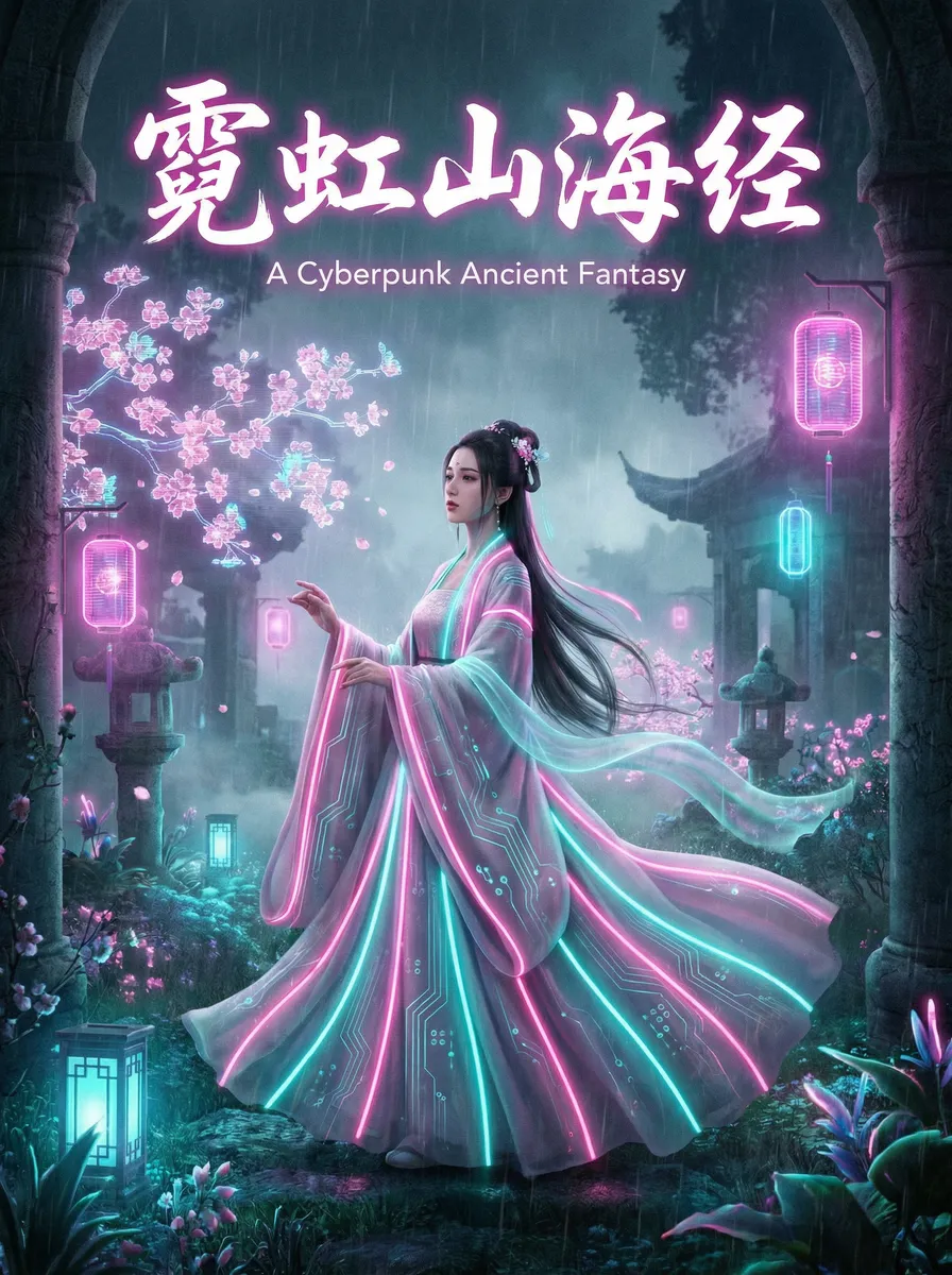 9277影视在线观看免费下载 古风奇缘短剧 - 霓虹山海经海报